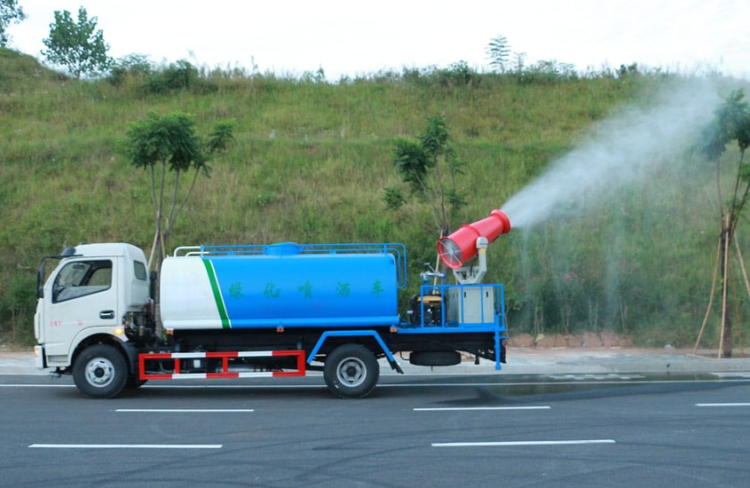 3立方電動垃圾車（掛桶）高炮功能演示